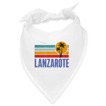 Lanzarote - Canary Islands - Kanaren - Vulkane - Bandana - Weiß - Vorne