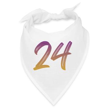 24 - Bandana - Weiß - Vorne