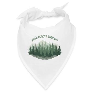 Harz Forest Therapy - Bandana - Weiß - Vorne