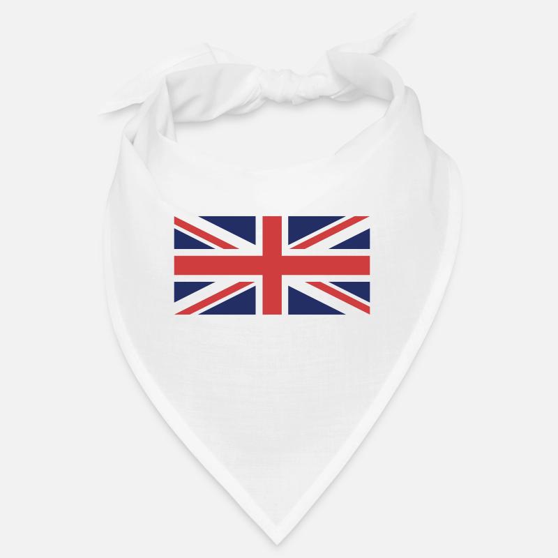 Royaume-Uni - Union Jack - Bandana - blanc