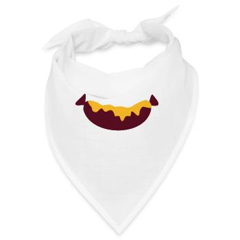 Wurst - Bandana - Weiß - Vorne