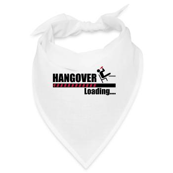Hangover loading - Bandana - Weiß - Vorne