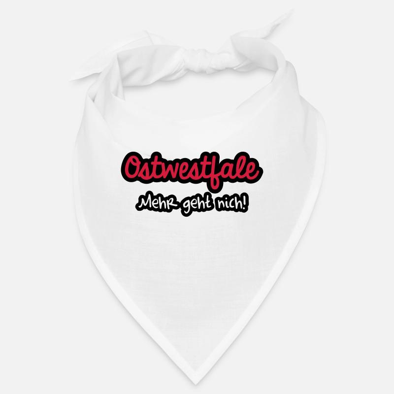 Ostwestfale - Mehr geht n - Bandana - Weiß