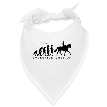 evolution_reiter_b - Bandana - Weiß - Vorne