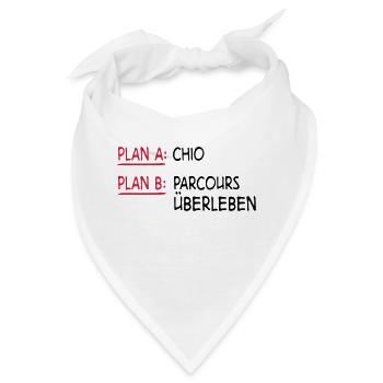 Springreiten - Bandana - Weiß - Vorne