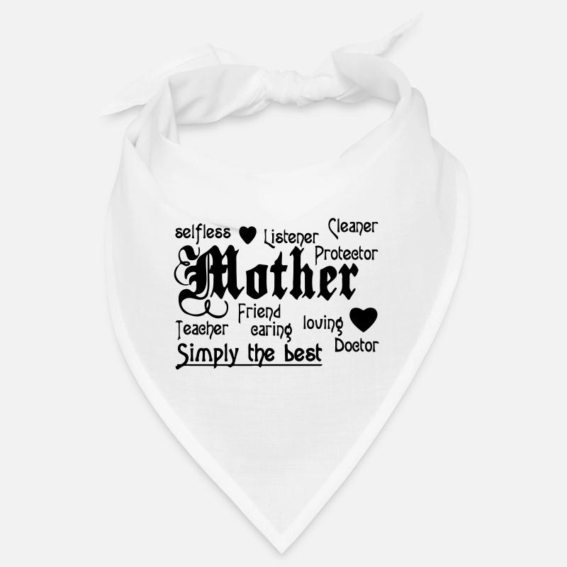 Mother Mutter Spruch Mama Familie Liebe Geschenk Bandana