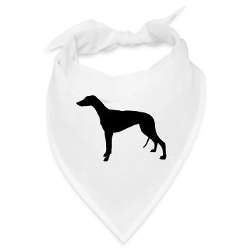 Greyhound - Bandana - Weiß - Vorne