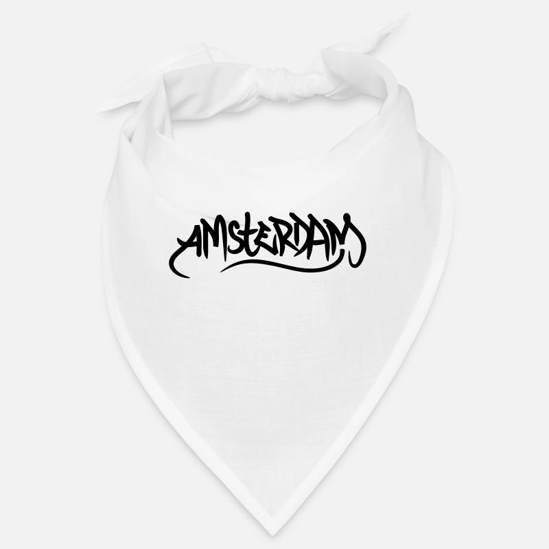 Amsterdam - Bandana - white