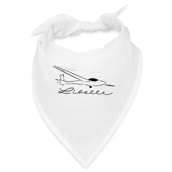 standard libelle - Bandana - Weiß - Vorne