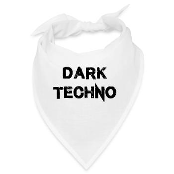 Dark Techno 2.0 - Bandana - Weiß - Vorne
