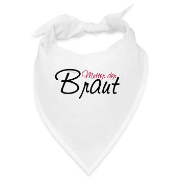 mutter_der_braut - Bandana - Weiß - Vorne