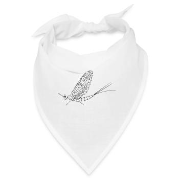 Insekt - Bandana - Weiß - Vorne