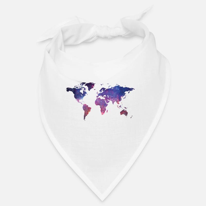 Welt bei Nacht Bandana