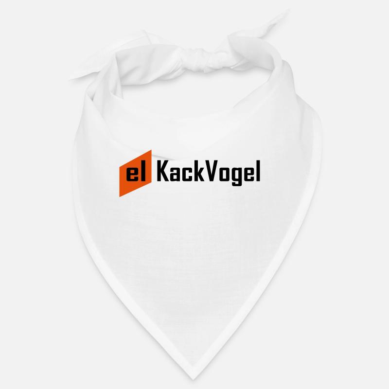 el kackvogel - Bandana - Weiß