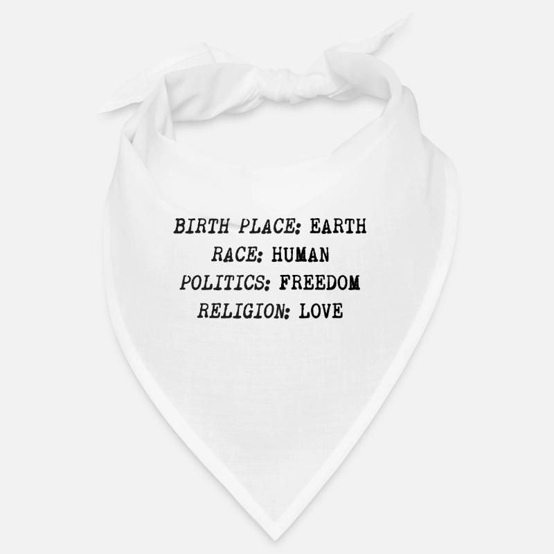 HUMAN NATURE QUE CE SOIT - Bandana - blanc