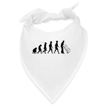 paketbote paketzusteller spedition spediteur2 - Bandana - Weiß - Vorne