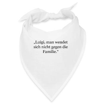 Don Detail Luigi - Bandana - Weiß - Vorne