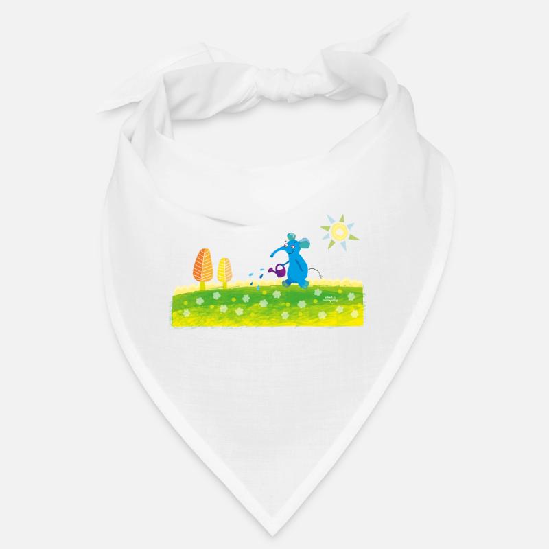 éléphant bleu Bandana