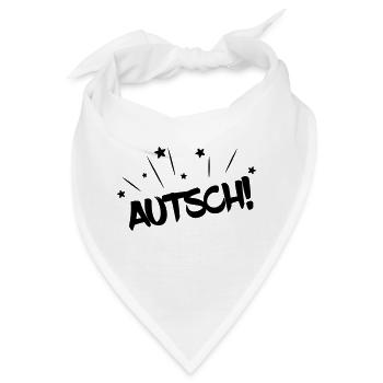 Autsch - Bandana - Weiß - Vorne