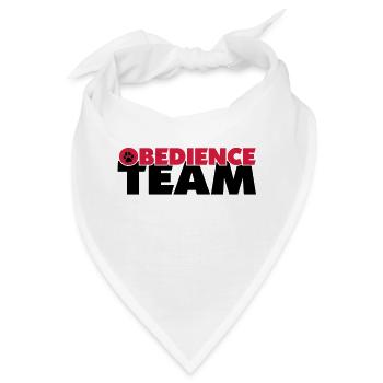 obedienceteam4 - Bandana - Weiß - Vorne