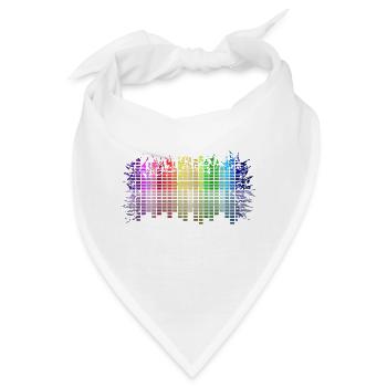 Streu-Equalizer - Bandana - Weiß - Vorne