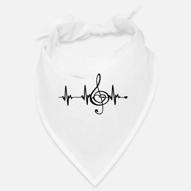 Herzfrequenz Musik Bandana
