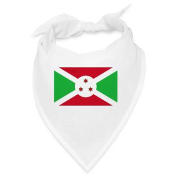 burundi - Bandana - Weiß - Vorne