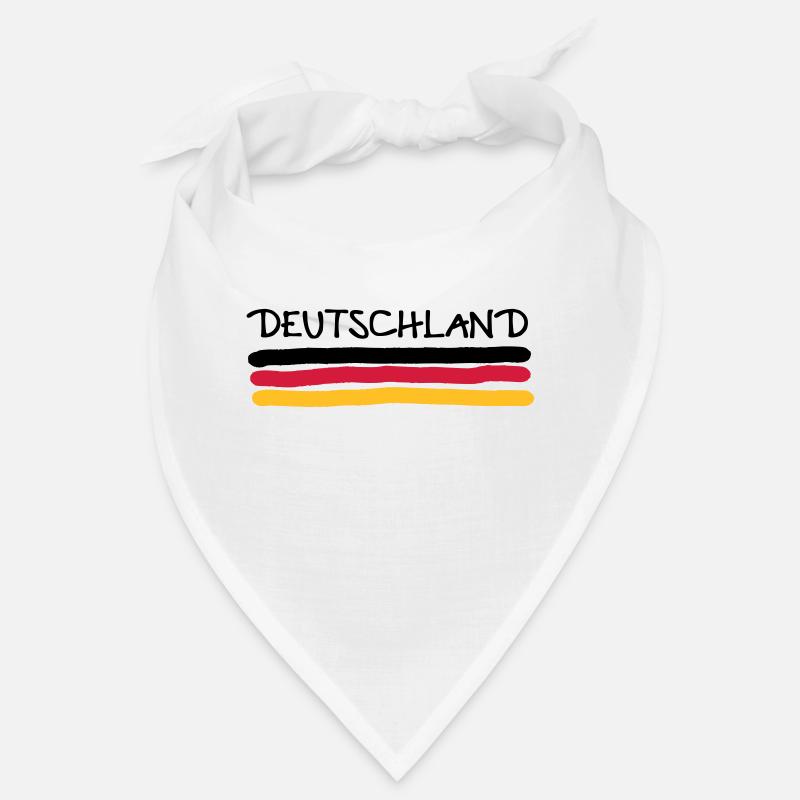 Deutschland - Bandana - Weiß