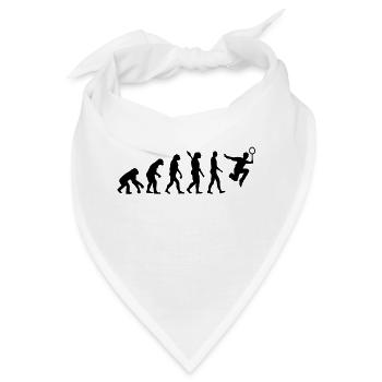 Evolution Badminton - Bandana - Weiß - Vorne