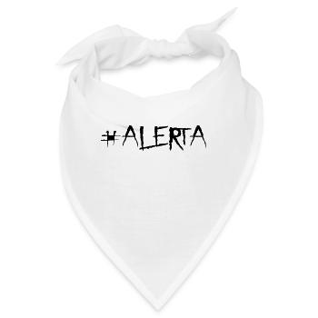 Alerta Alerta Antifascista - Gegen Rechts - Bandana - Weiß - Vorne