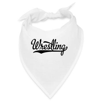 Ringen - Bandana - Weiß - Vorne