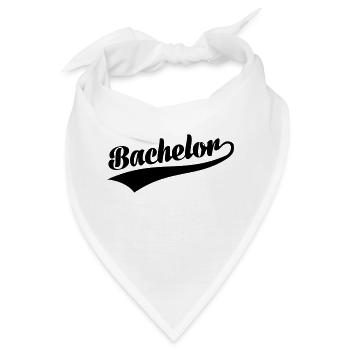Bachelor - Bandana - Weiß - Vorne