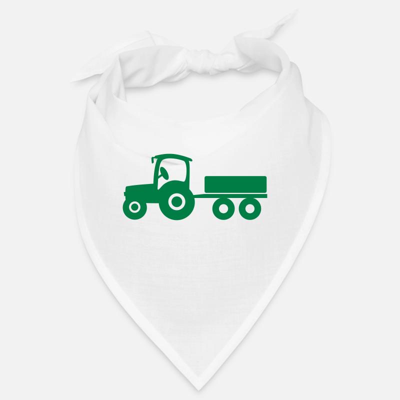 Traktor mit Anhänger Bandana