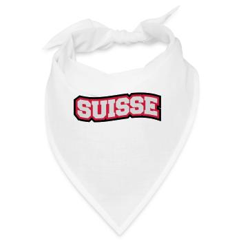 Suisse Design - Bandana - Weiß - Vorne