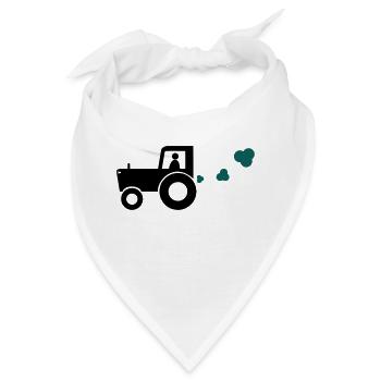 Trecker - Bandana - Weiß - Vorne