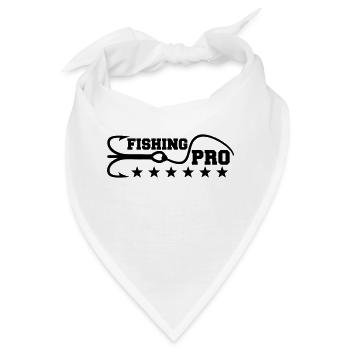Fishing Pro - Bandana - Weiß - Vorne