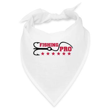 Fishing Pro - Bandana - Weiß - Vorne