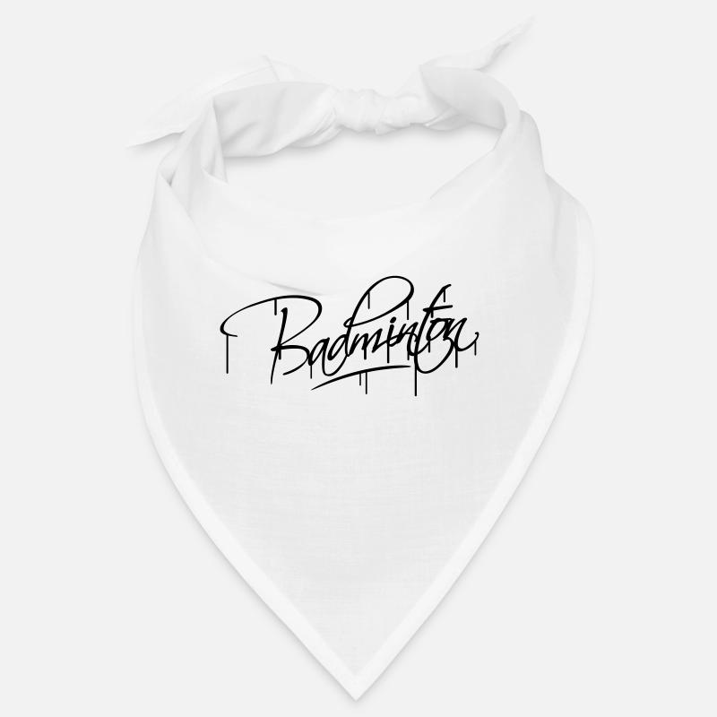 Badminton Graffiti Design Bandana