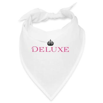 Deluxe Luxus Baby - Bandana - Weiß - Vorne