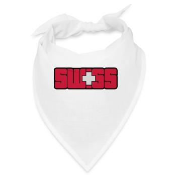 Swiss - Bandana - Weiß - Vorne