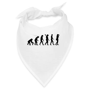 Fotograf - Bandana - Weiß - Vorne