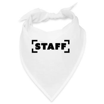 STAFF - Bandana - Weiß - Vorne