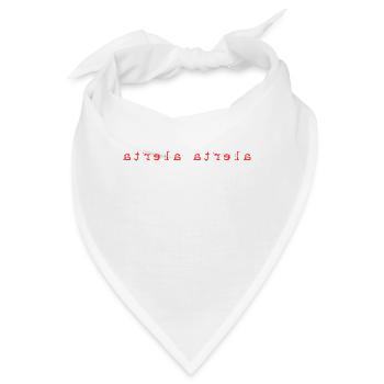 ALERTA ALERTA - Bandana - Weiß - Vorne