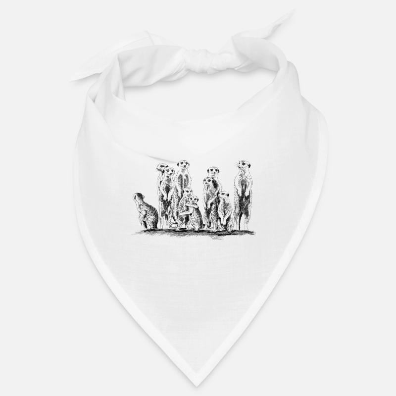 Erdmännchen Bandana