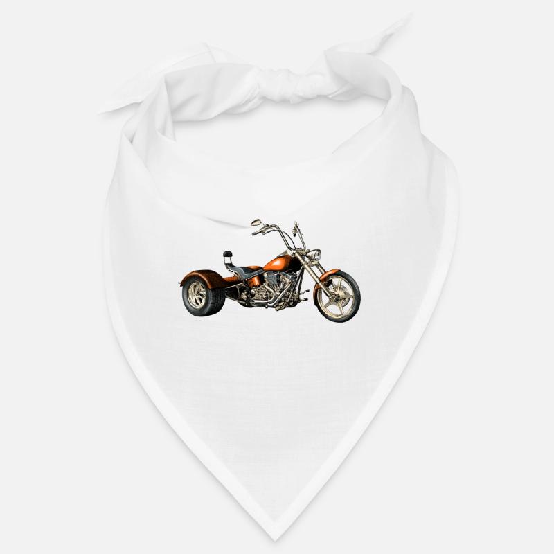 trike - Bandana - blanc
