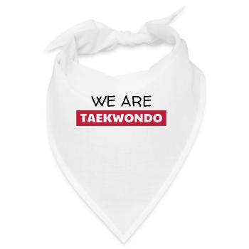 Taekwondo Taekwondoin Tae-Kwon-Do Tae Kwon Do - Bandana - Weiß - Vorne