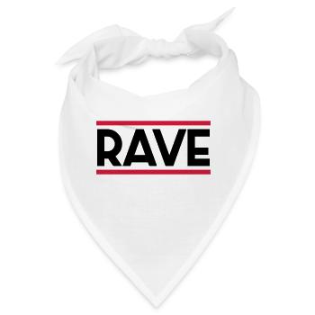 RAVE - Bandana - Weiß - Vorne
