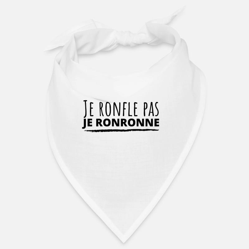je ronfle pas je ronronnne Bandana