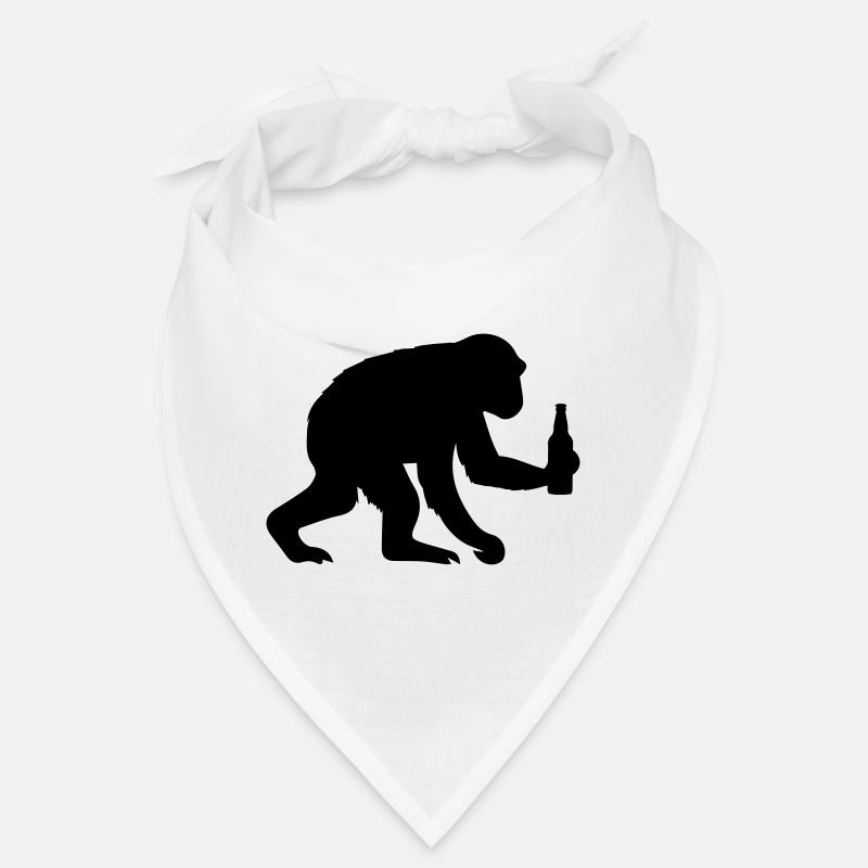 monkey silhouette beer Bandana