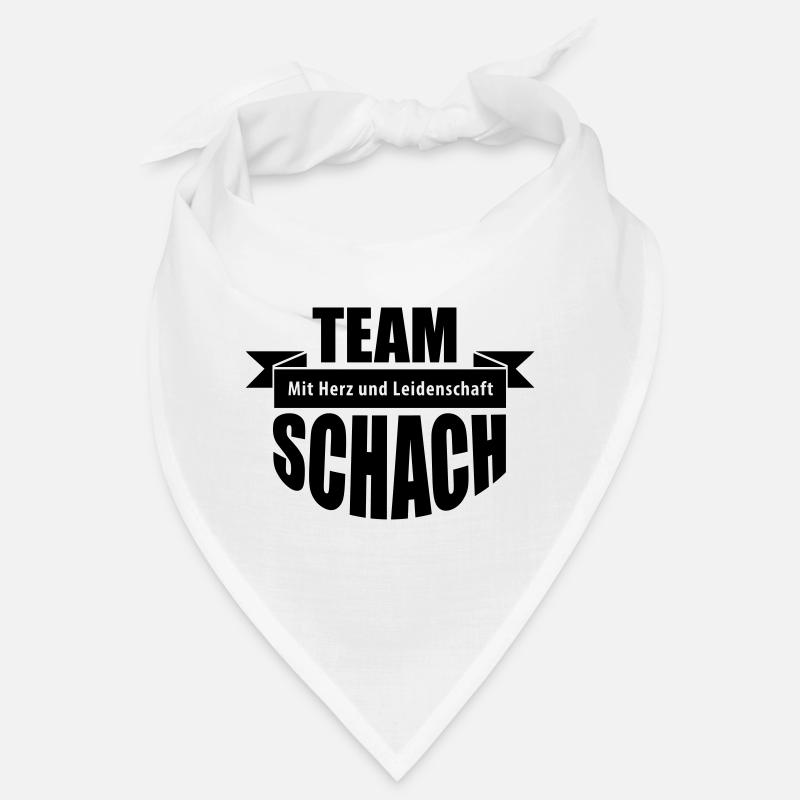 TEAM SCHACH – Spielen Schachmatt Brettspiel Bandana